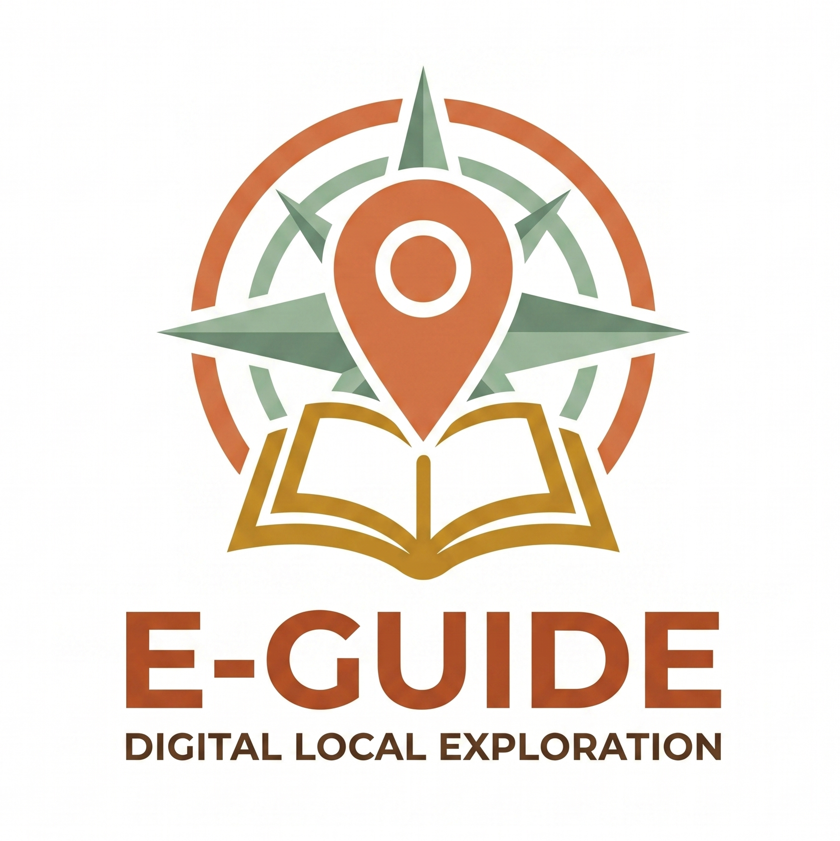 Project logo for E-Guide by DCP 2025 students