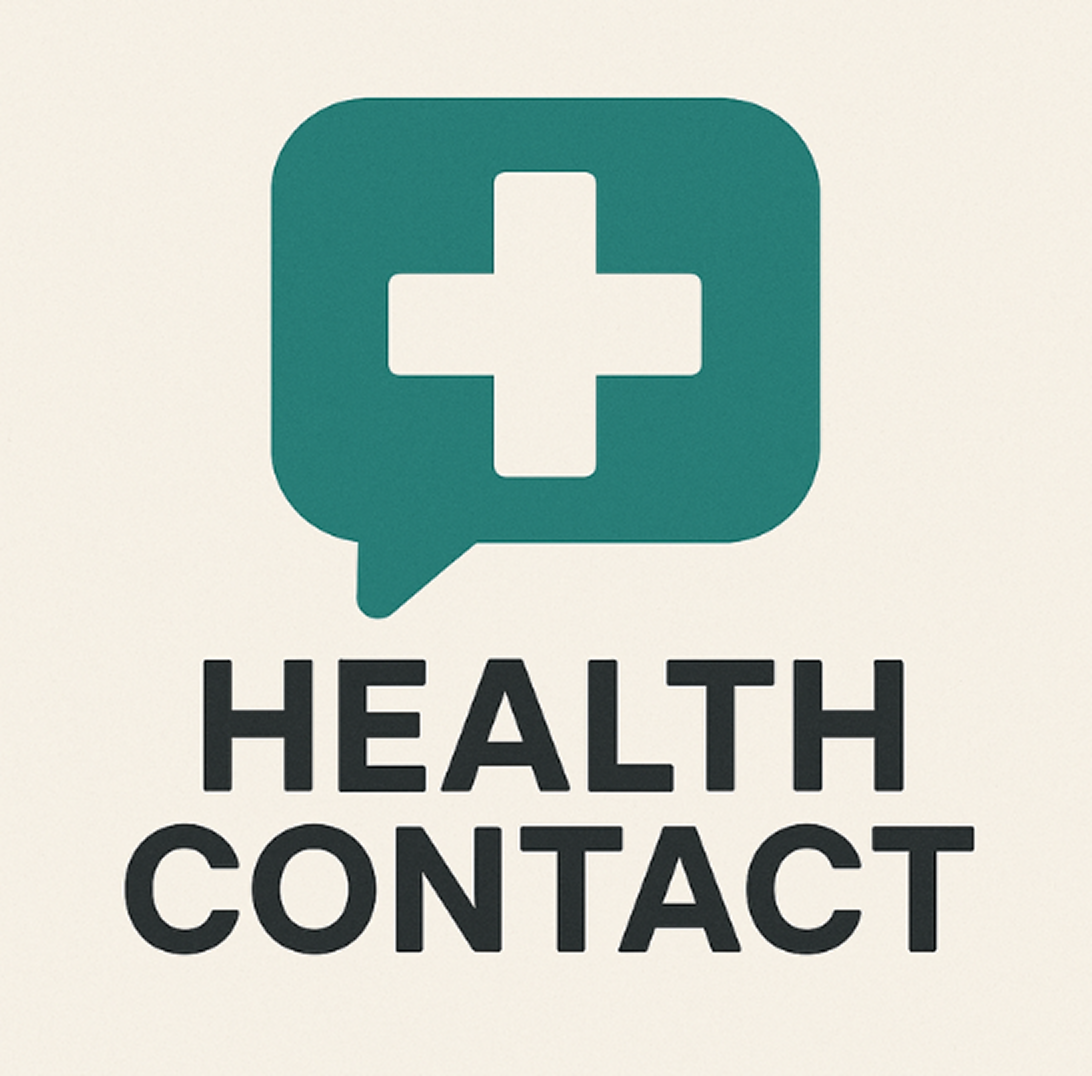 Project logo for Health Contact by DCP 2025 students